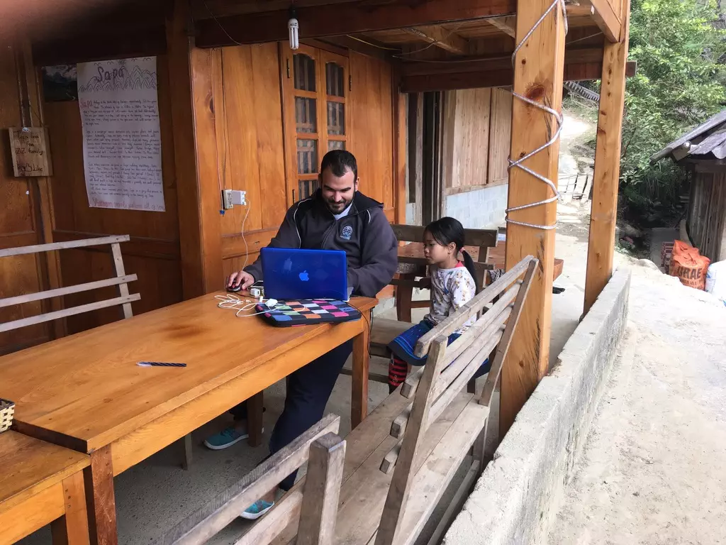 Trabajando freelance Sapa